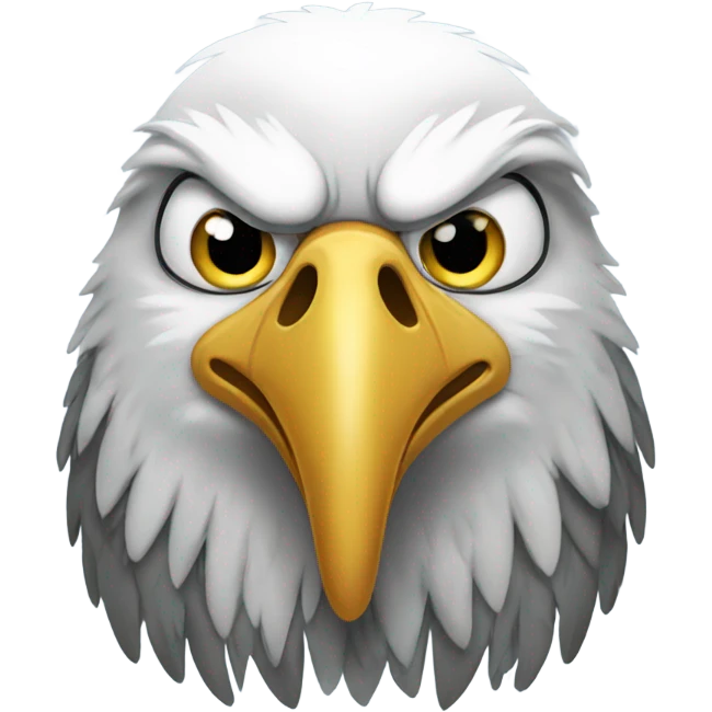 Eagle crying emoji