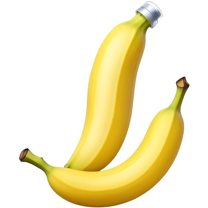 Ethereal glowing banana with celestial protein shake bottle emitting sparkles and magical floating sunflower seeds with starry aura emoji