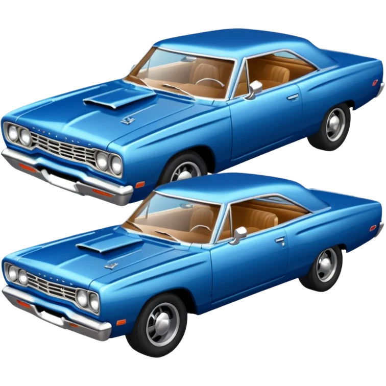 1969 roadrunner car emoji