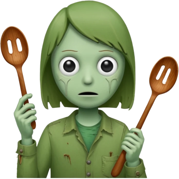 the meme from 2004 salad fingers i like rusty spoons emoji