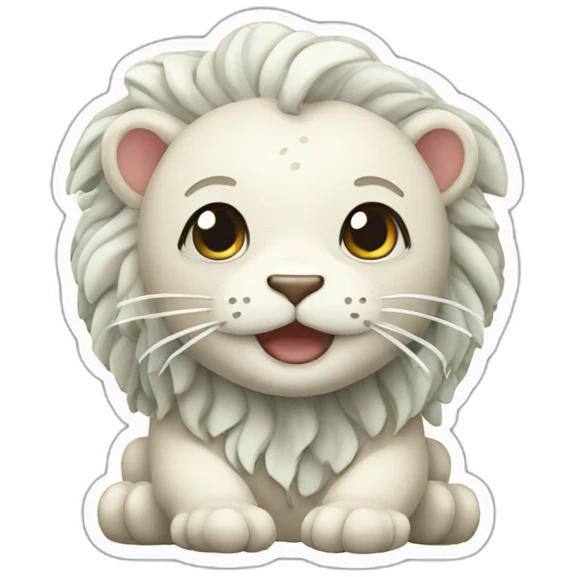 cute merlion emoji