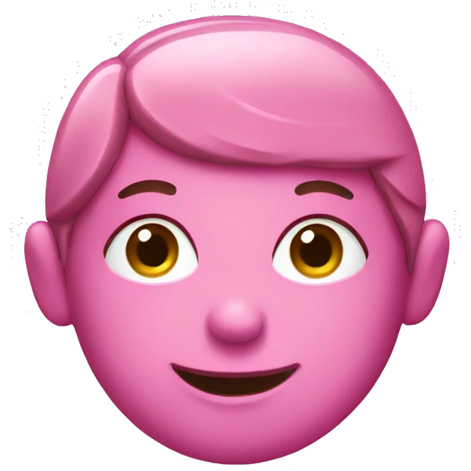 Pink chocolate  emoji