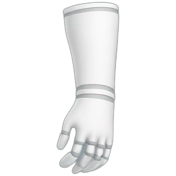 Arm cast emoji