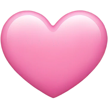 Little pink heart emoji