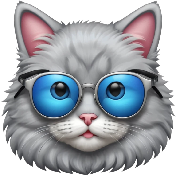 Cat wearing sunglasses emoji