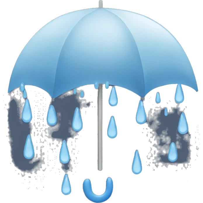 Rain emoji