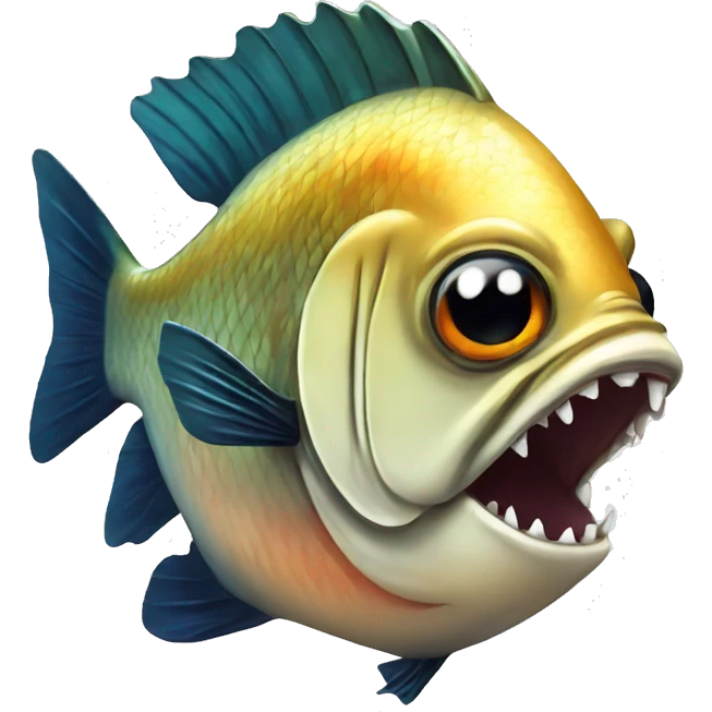 Piranha emoji