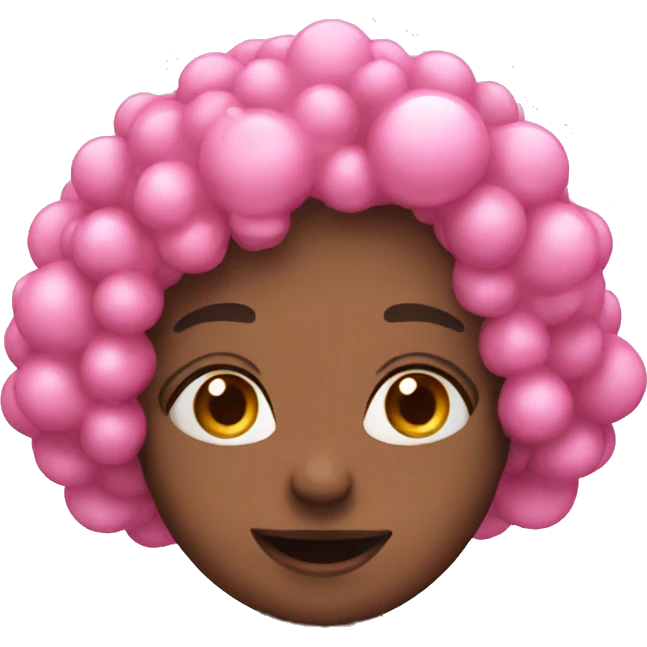 pink bubbles  emoji
