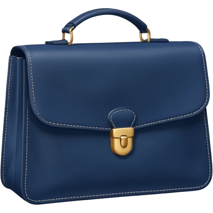 A navy bag emoji