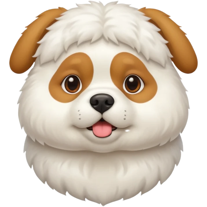 dog is fat  emoji