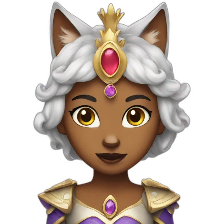 cat queen emoji