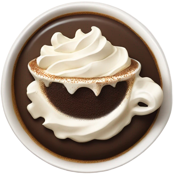 coffee with chocolate  emoji