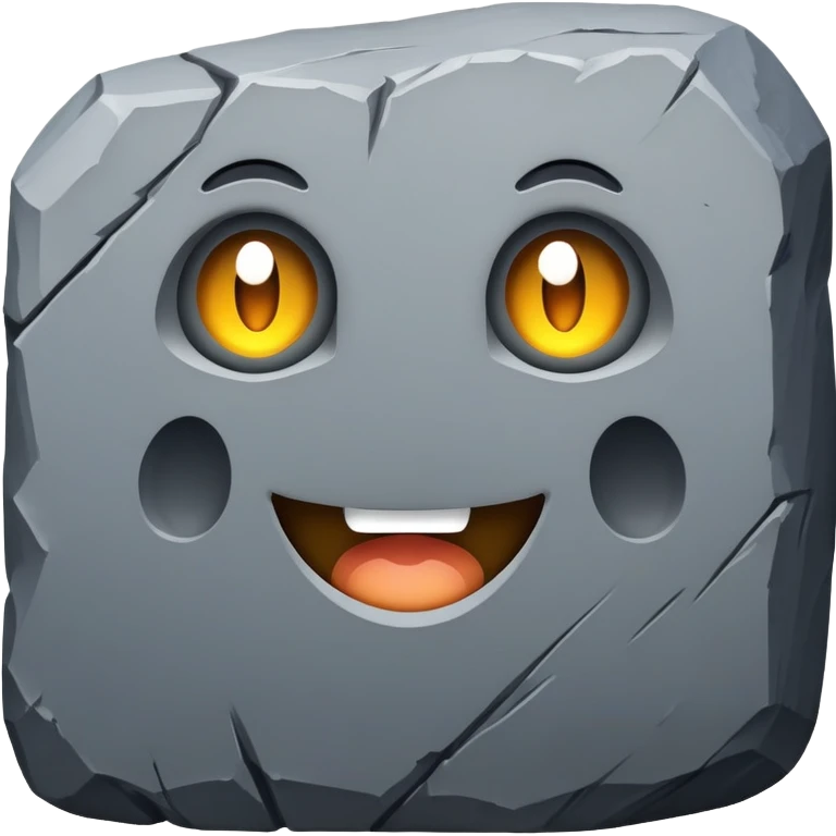 Rock emoji