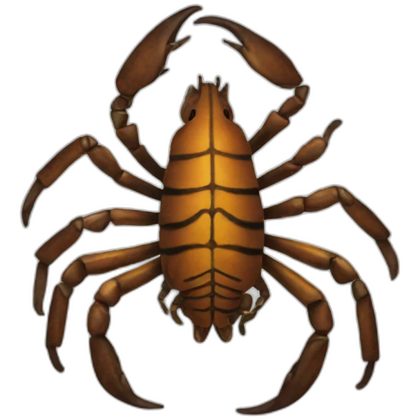 starred scorpio emoji