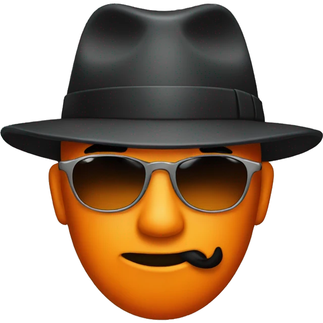Mafia orange emoji