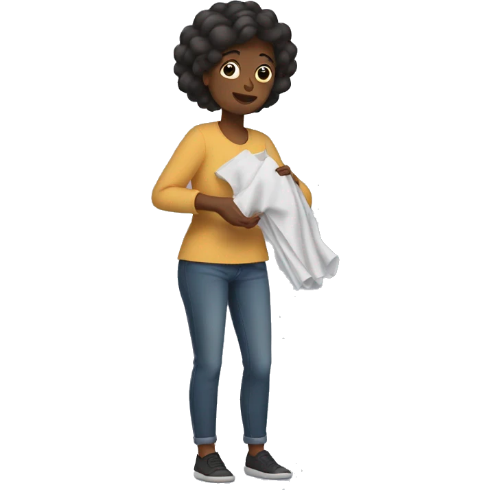 mom rolling up sleeves emoji