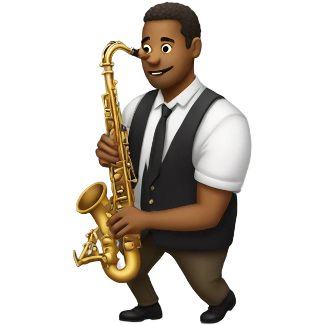 jazz saxofonist emoji