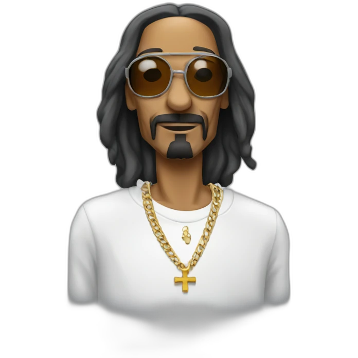 Snoop Dogg avec un join emoji