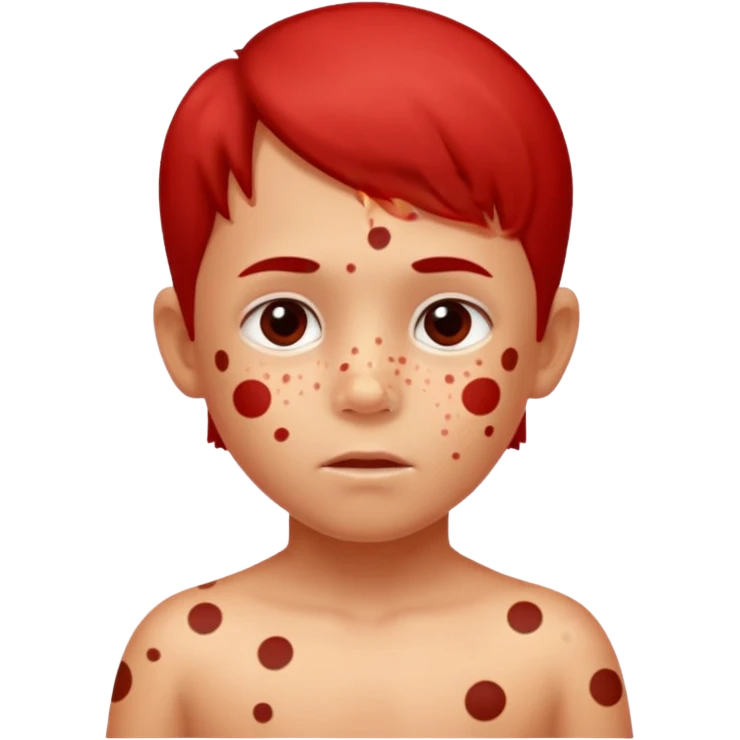 measles child emoji