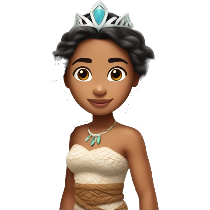 Princess Moana  emoji