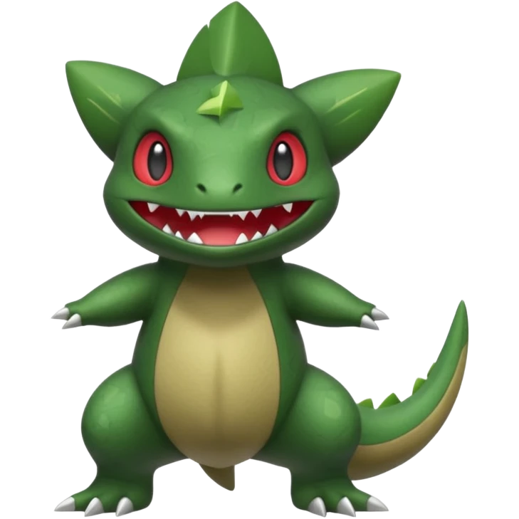 Larvitar-Axew-fusion (full body) emoji