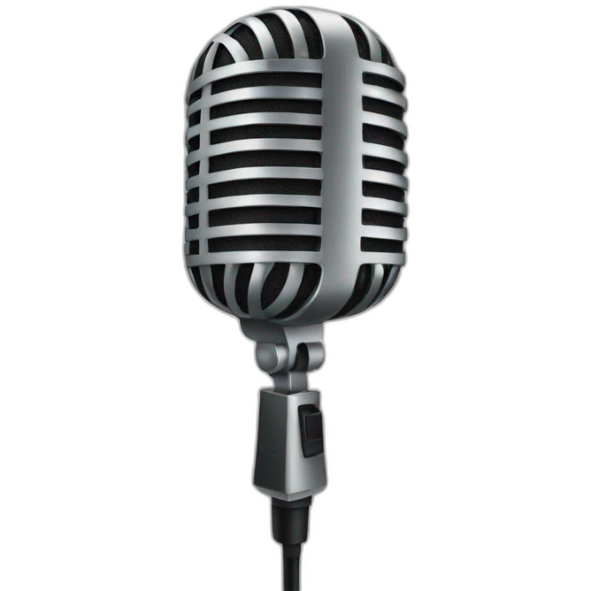 microphone emoji