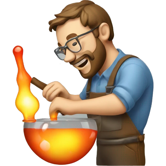 glass blowing emoji