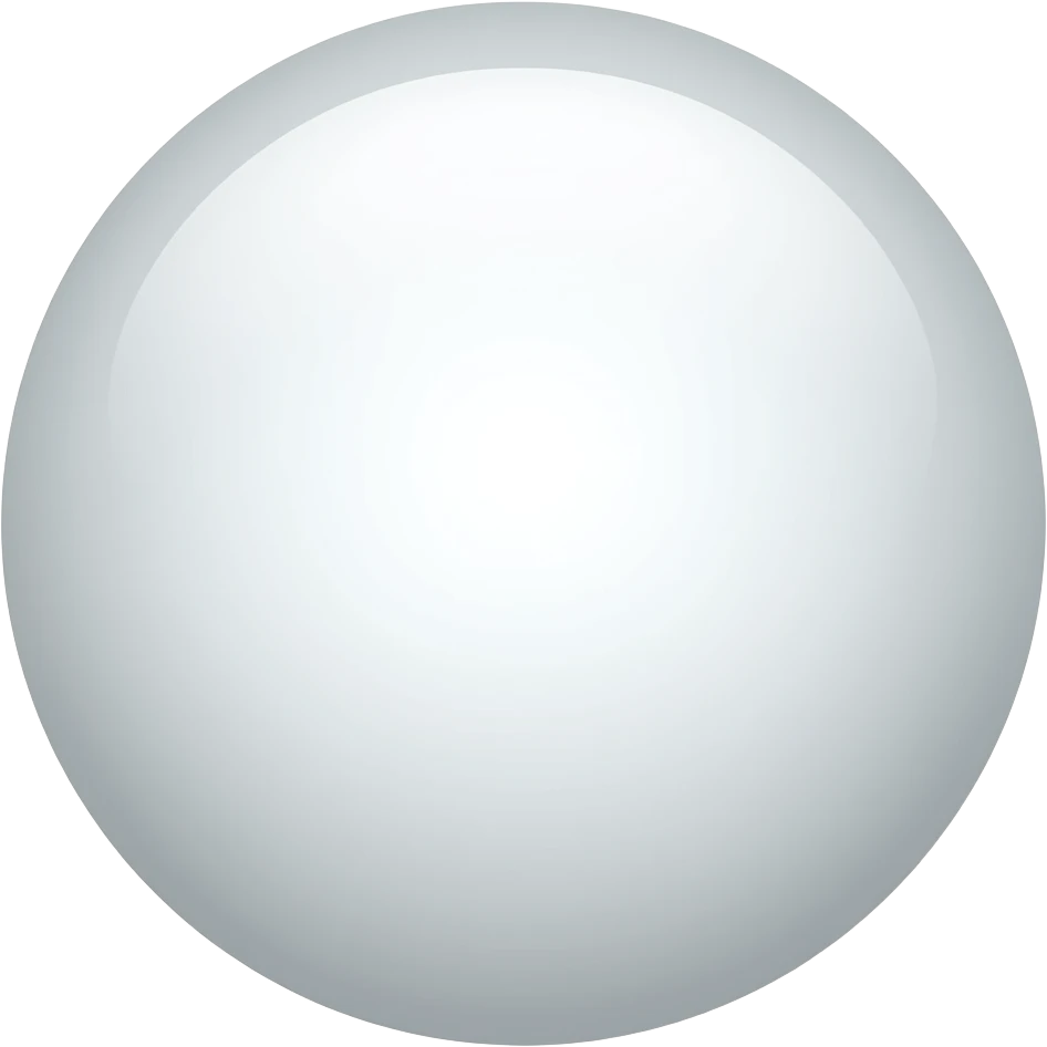 White Circle emoji