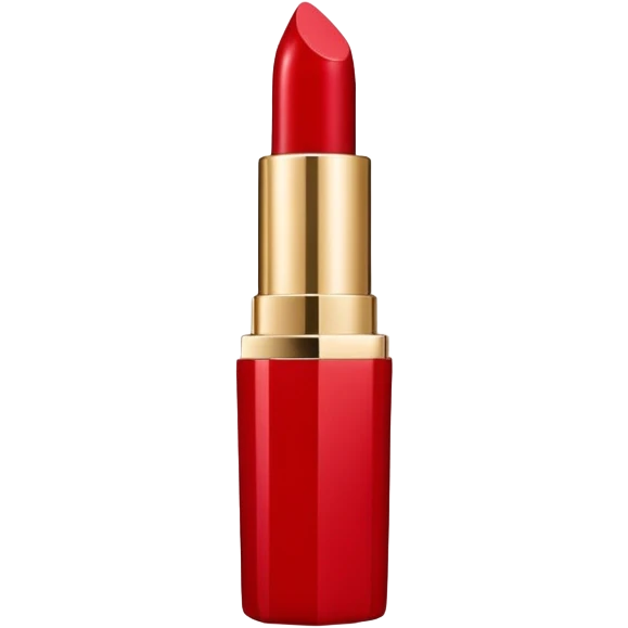 Luxury lipstick with Imogen branding emoji