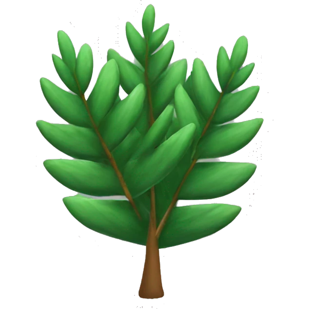 pine-tree leaves  emoji