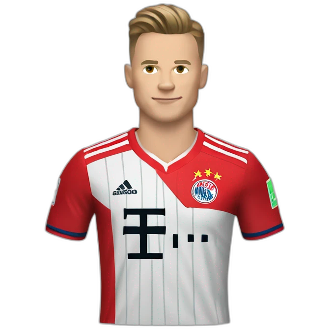 JOSHUA KIMMICH Bayern Munich jersey emoji