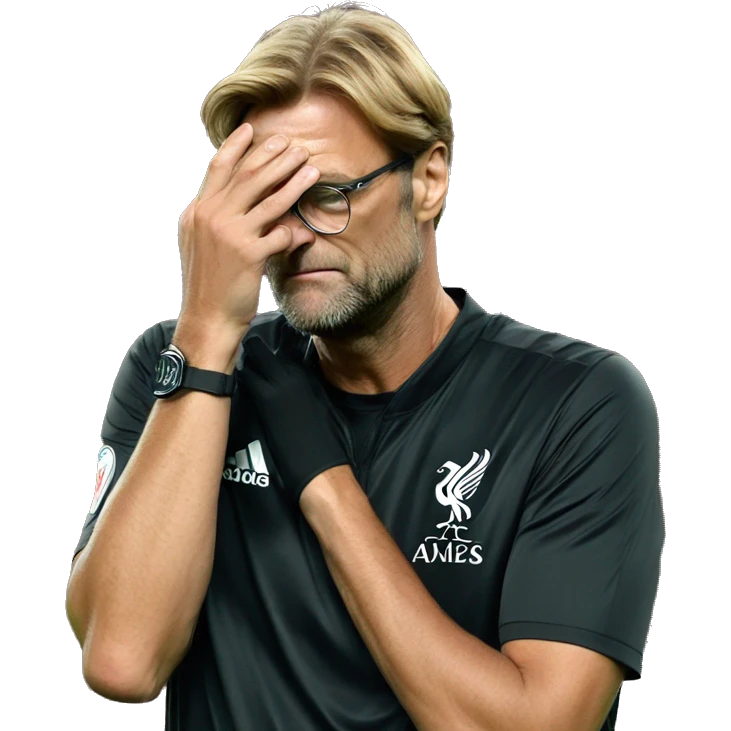 Klopp facepalm emoji