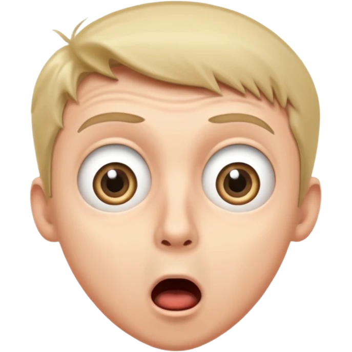 astonished man emoji