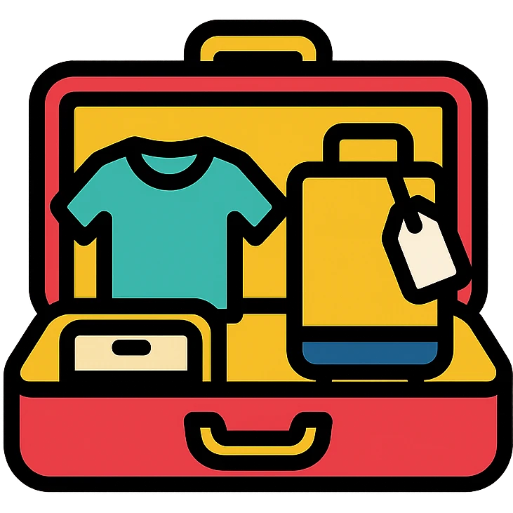Unpacked baggage emoji