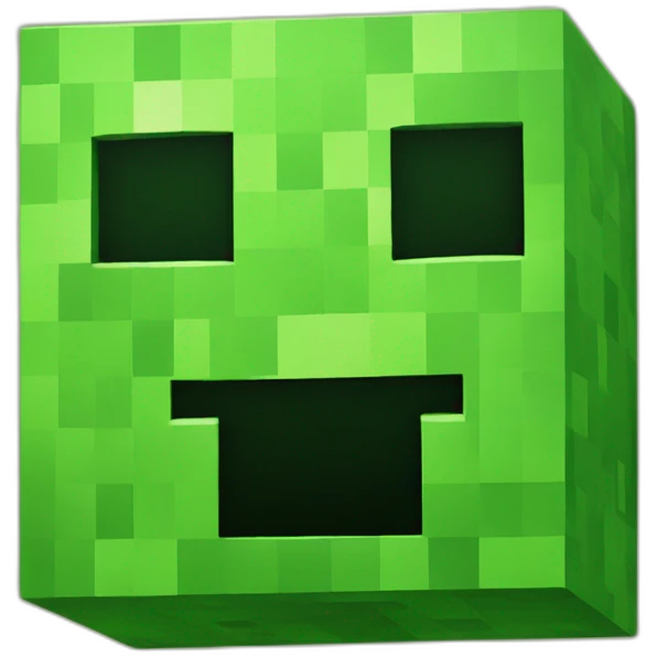 Minecraft creeper emoji