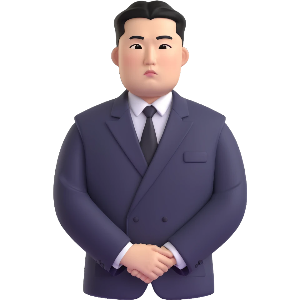 Portrait of a North Korean man, serious and stern, official portrait of a chief engineer at a shipyard, wearing formal dark clothing, neutral background, restrained style, DPRK propaganda style portrait, minimalist, masculine, confident gaze emoji