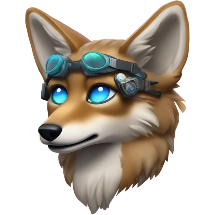 A space coyote emoji
