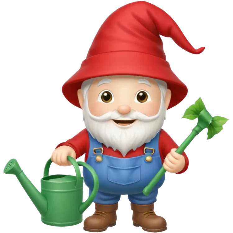 gardening gnome emoji