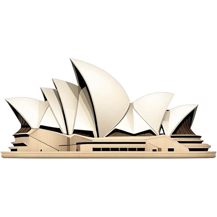 Sydney Opera House landmark emoji