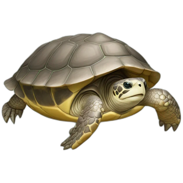 Tortue sur loutre emoji