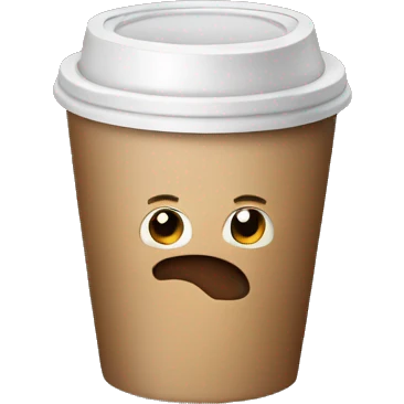 disposable coffee cup emoji