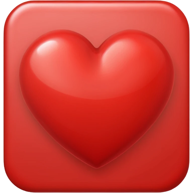 Corazón rojo emoji
