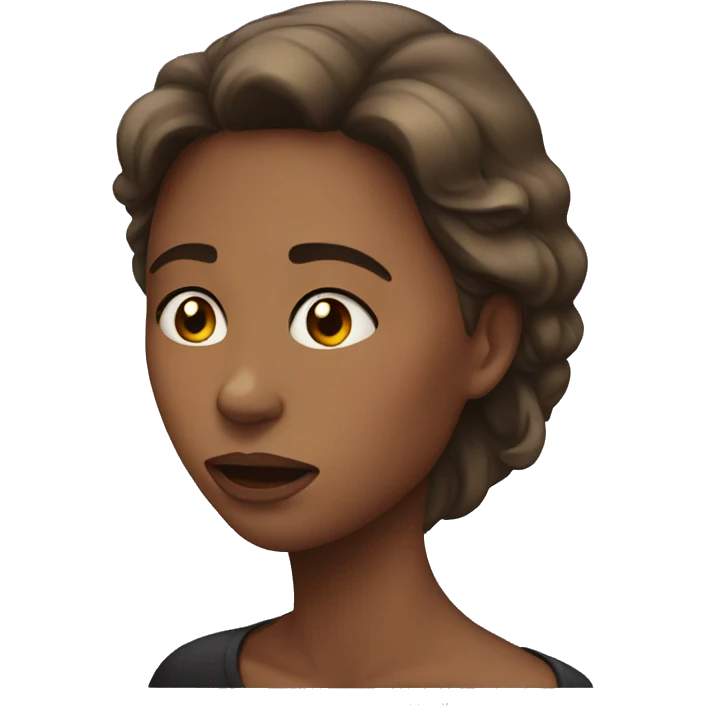 Woman is cry emoji