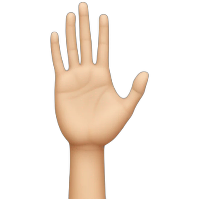 Hand You emoji