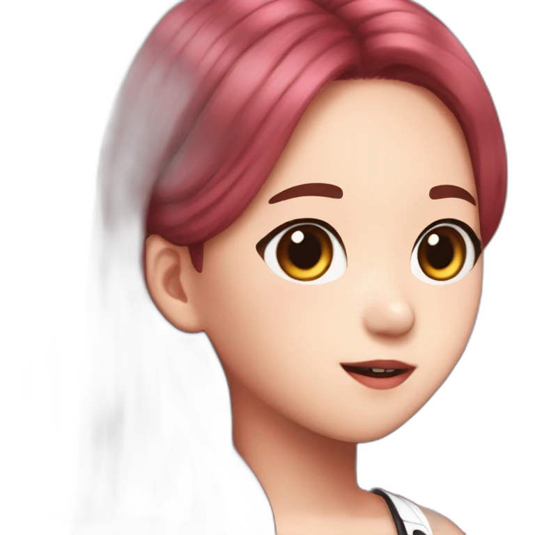 Blackpink Kim jisoo singer emoji