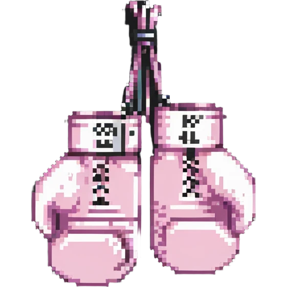 light pink boxing gloves emoji