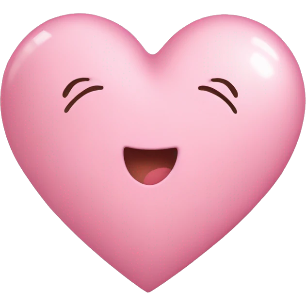 Light pink heart holded bu this😍emoji emoji