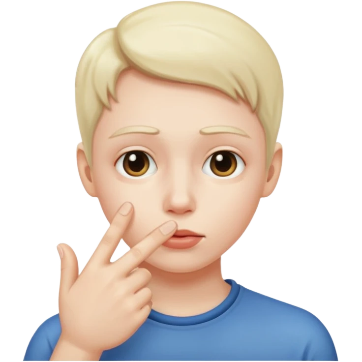 shushing finger emoji