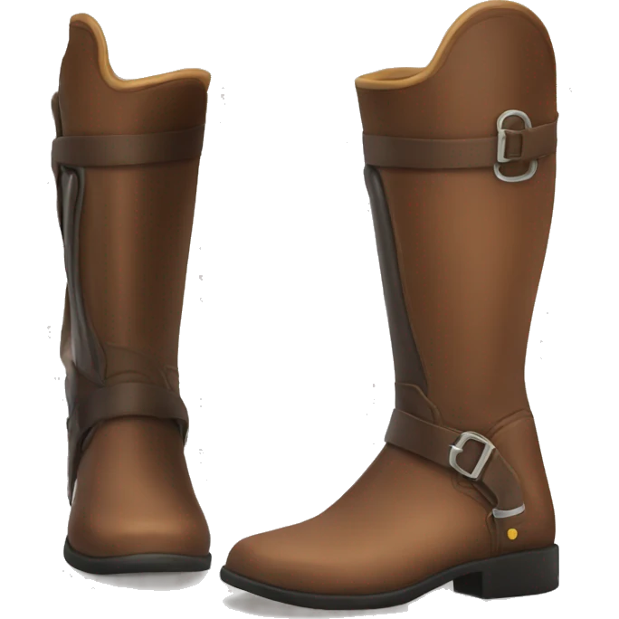 Horse riding boots emoji