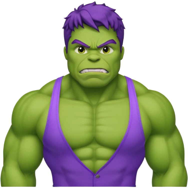 hulk  de sutiã emoji